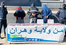 Oran : Démantèlement d’un réseau de trafic de psychotropes
