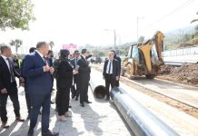 Mers El-Kebir (Oran) : Le wali visite les chantiers de projets hydrauliques