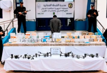 Police de Tlemcen : Saisie de plus de deux quintaux de kif et de 6 drones