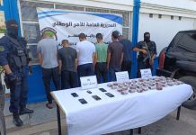Police de Mostaganem : Saisie de 6100 capsules de psychotropes et six arrestations