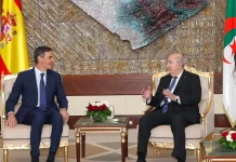 Algérie -Espagne : un accueil officiel réservé au président du Gouvernement du Royaume d’Espagne