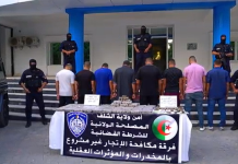 Chlef et Tlemcen : Saisie de 61 kg de kif traité, 9 arrestations