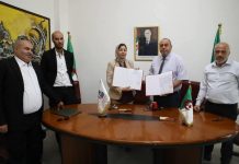 Université Abdelhamid Ibn Badis de Mostaganem : Signature d’une convention de coopération avec ENIE Sidi Bel-Abbès